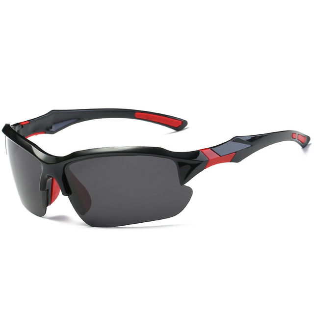 XM-XSY9301 PC Shaped Mountain Bike Sunglasses Color Colored Glasses Men Polarizing Cycling Sunglasses 