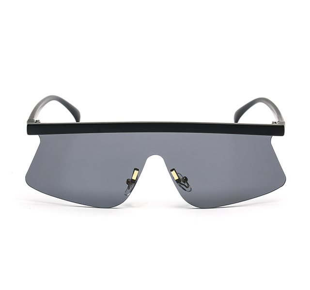 XS-XF5796 Oversized Frameless Irregular Sun Glasses UV400 Ladies Women Luxury Sunglasses