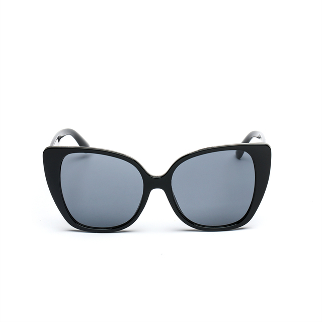 XS-W5734 Summer Outdoor Fashion Sun Glasses Ocean Frame Green To Crystal Brown