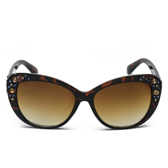 XS-Z9468 Custom Logo Popularit Diamond Women Cat Eye Sunglasses