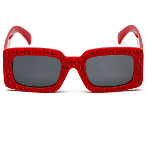 XS-W5749 Bling Bling Diamond Fram Ret Net Girl Sunglasses Manufacturer