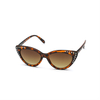 XS-Z9415 Trendy New Cat Eye Fashion Ladies Artificial Diamond Small Frame Sunglasses Marine Lens Popular Glasses