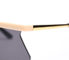 XS-XG5444 Fashion Unique Sunglasses One Piece Metal Sunglasses Warehouse