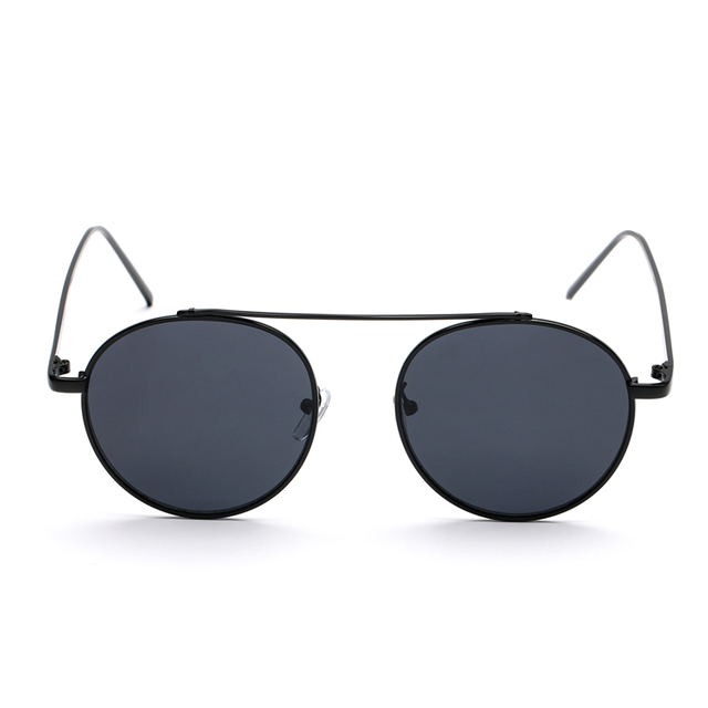 XS-XF5438 Sun Glasses Retro Unisex Metal Gradient Custom Logo Shades Delicate Round New Arrivals Vintage Lenses China Sunglasses Manufacturer