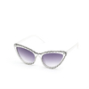 XS-W5723 Fashion Cat Eyewear Candy Color With Ripple Border Sunglasses Distributor