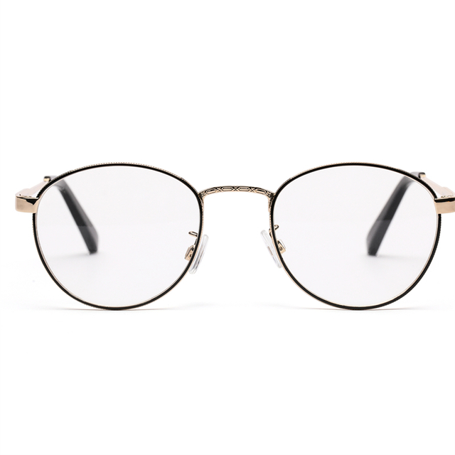 SF-2015 Glassic Metal Optical Glasses Frame Reading Classes Frame In Golden Color