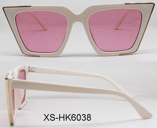 XS-Hk6038 Wholesale Suplplier OEM China Supplier Uv Protection Pc Sunglasses 