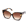 XS-W5734 Summer Outdoor Fashion Sun Glasses Ocean Frame Green To Crystal Brown