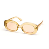 XS-XF5288 Newest Vintage Custom Logo Oval Frame Eyewear Accessories UV400 Sunglasses