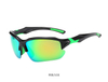 XM-XSY9301 PC Shaped Mountain Bike Sunglasses Color Colored Glasses Men Polarizing Cycling Sunglasses 