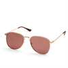 XS-XF5448 Fashionable Black Polarized Lens Custom Logo Metal Women PC Sunglasses