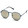 XS-XF5687 Fashion Metal Sunglasses Silver Logo Lens Women Men Summer Glasses Factory