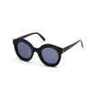 XS-XS9038 Newest Design Sunglasses Transparent And Blue Double Ring Frame Blue Somke Lens Glasses