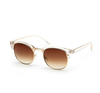 XS-XF5579 New High Quality Fashionable Designed Round Shaped Polarized Unisex Vision Half Rimless Sunglasses