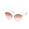 XS-XS9036 Retro Rimless Frame Gradient Dual Color Metal Flat Lens Sunglasses Vendor