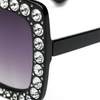 XS-W5651 Twinkling Rhinestone Butterfly Fashion Womens Sunglasses