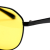 SP-2018 Night Vision Glasses For Driving Comfortable Yellow Lens And Temples In Matte Balck Color