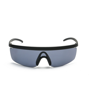 XS-XF5694 High Quality Oversize One Piece Lens Custom Logo Sports Sunglasses Polarized Women Men