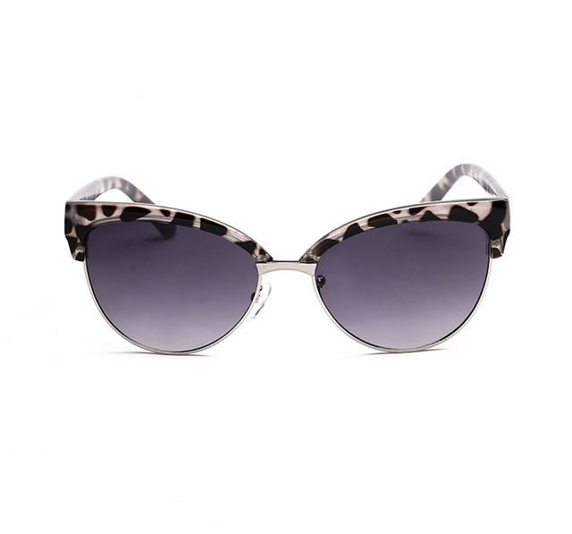 XS-A5511 Vintage Sun Glasses Half Rimless Retro Design Your Sunglasses Cat Eyes Vendor