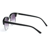 XS-XF5579 New High Quality Fashionable Designed Round Shaped Polarized Unisex Vision Half Rimless Sunglasses