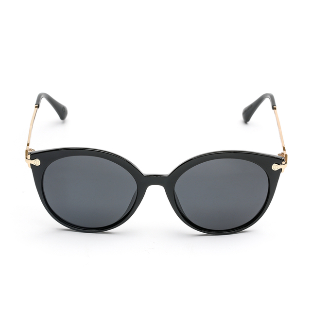 XS-XF5558 Popular Spectacle PL Lens Circle High Quality Polarized Sunglasses Round Frame