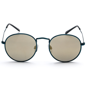 XS-XF5687 Fashion Metal Sunglasses Silver Logo Lens Women Men Summer Glasses Factory