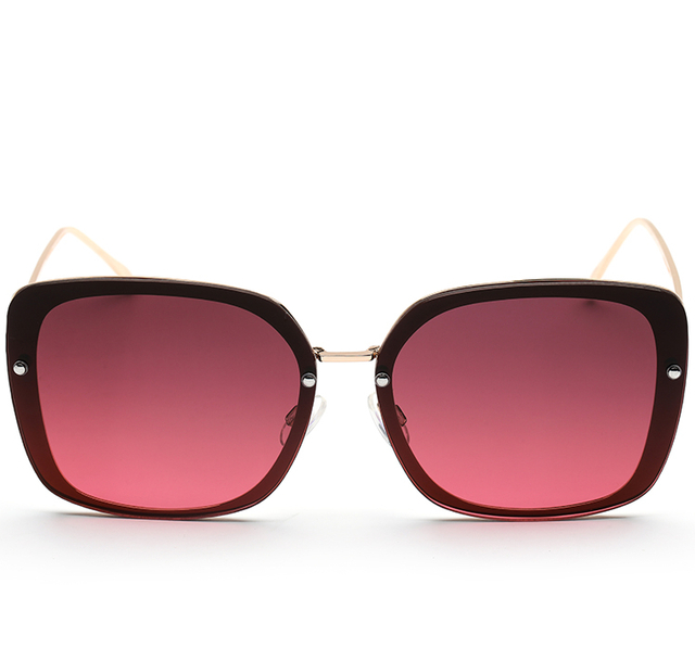 XS-XF5863 Sunglasses Fashion Metal Frame Custom Hot Sale Women Sunglasses Many Gradient Colors Availible