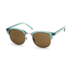 XS-XF5579 New High Quality Fashionable Designed Round Shaped Polarized Unisex Vision Half Rimless Sunglasses