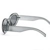 XS-HT5070 Newest Vintage Custom Logo Oval Frame Eyewear Accessories UV400 Sunglasses