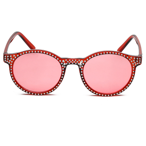 XS-XG5398 New Classical Cateye Diamond Sunglasses Women 2021 Luxury Women Crystal Sunglasses Eyewear Uv400