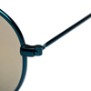 XS-XF5687 Fashion Metal Sunglasses Silver Logo Lens Women Men Summer Glasses Factory