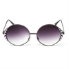 SF-2010CU Popular Sunglasses Ladies Circle Round Strap Pearl Sunglasses Wholesale