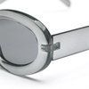 XS-HT5070 Newest Vintage Custom Logo Oval Frame Eyewear Accessories UV400 Sunglasses