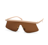 XS-XF5796 Oversized Frameless Irregular Sun Glasses UV400 Ladies Women Luxury Sunglasses