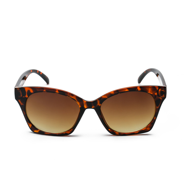 XS-W5607 New Instagram Tawny-colored Sunglasses For Girl The Same Vintage Sunglasses